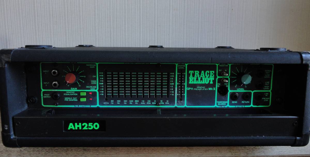 TRACE ELLIOT アンプ　AH250 ジャンク品 ジャンク品 TRACE ELLIOT ヘッドアンプ AH250(ヘッドアンプ)｜売買され