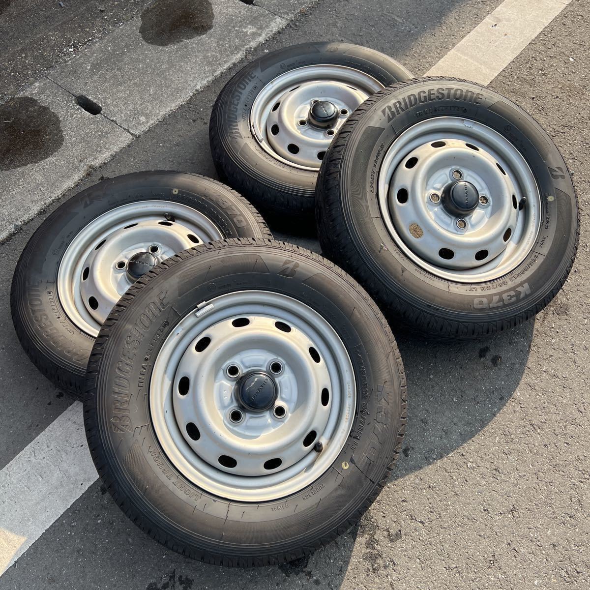 K370 ブリヂストン | 145⁄80R12 中古タイヤ・ホイール専門店 太平 