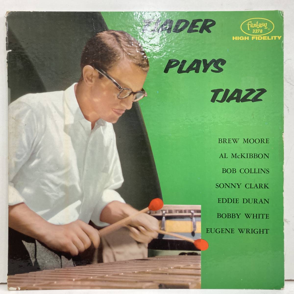 ■即決 Cal Tjader / Tjader Plays Tjazz j32444 米オリジナル赤盤Gg Dg Mono 2ndCvr ソニー・クラーク カル・ジェイダー