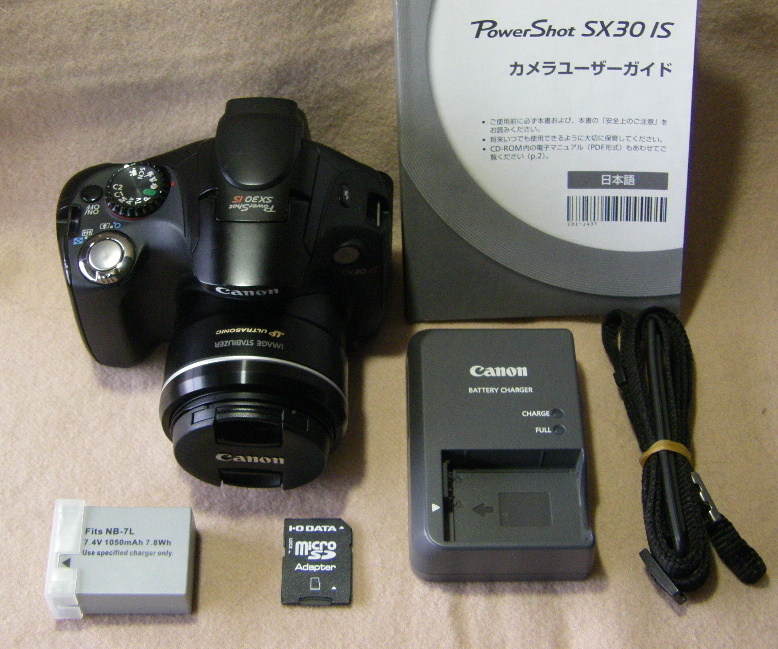 最新作，格安 Canon SX30IS 訳あり完動美麗オールセット(キヤノン)｜売買されたオークション情報、yahooの商品情報をアーカイブ公開 - オークファン キヤノン