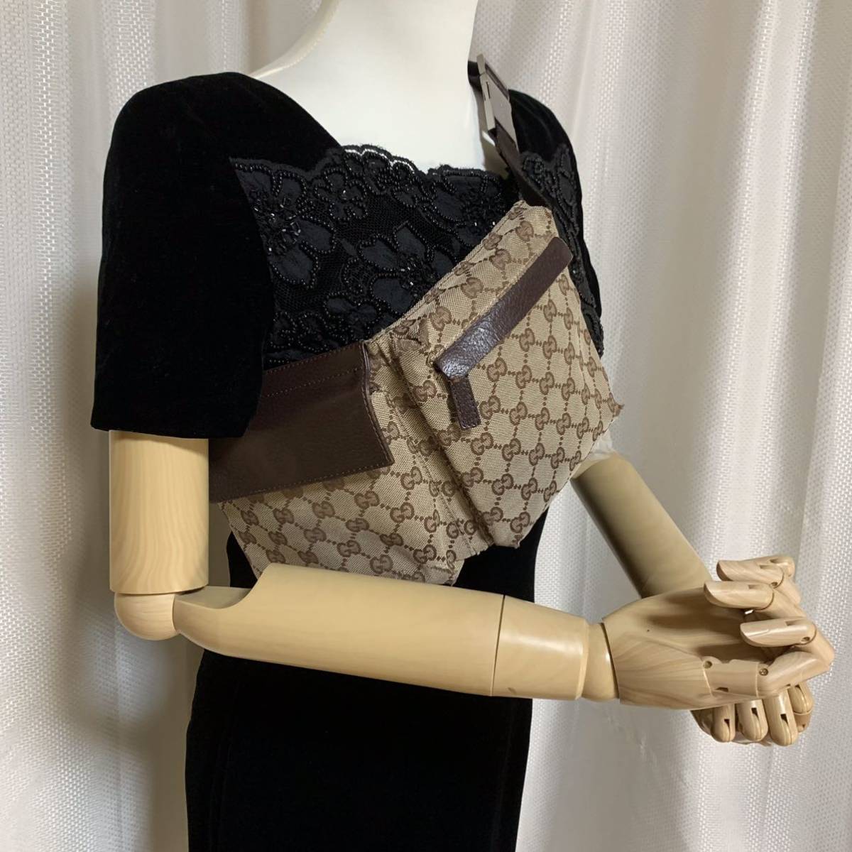 1円~【美品】グッチ GUCCI ウエストバッグ ボディバッグ ウエスト 