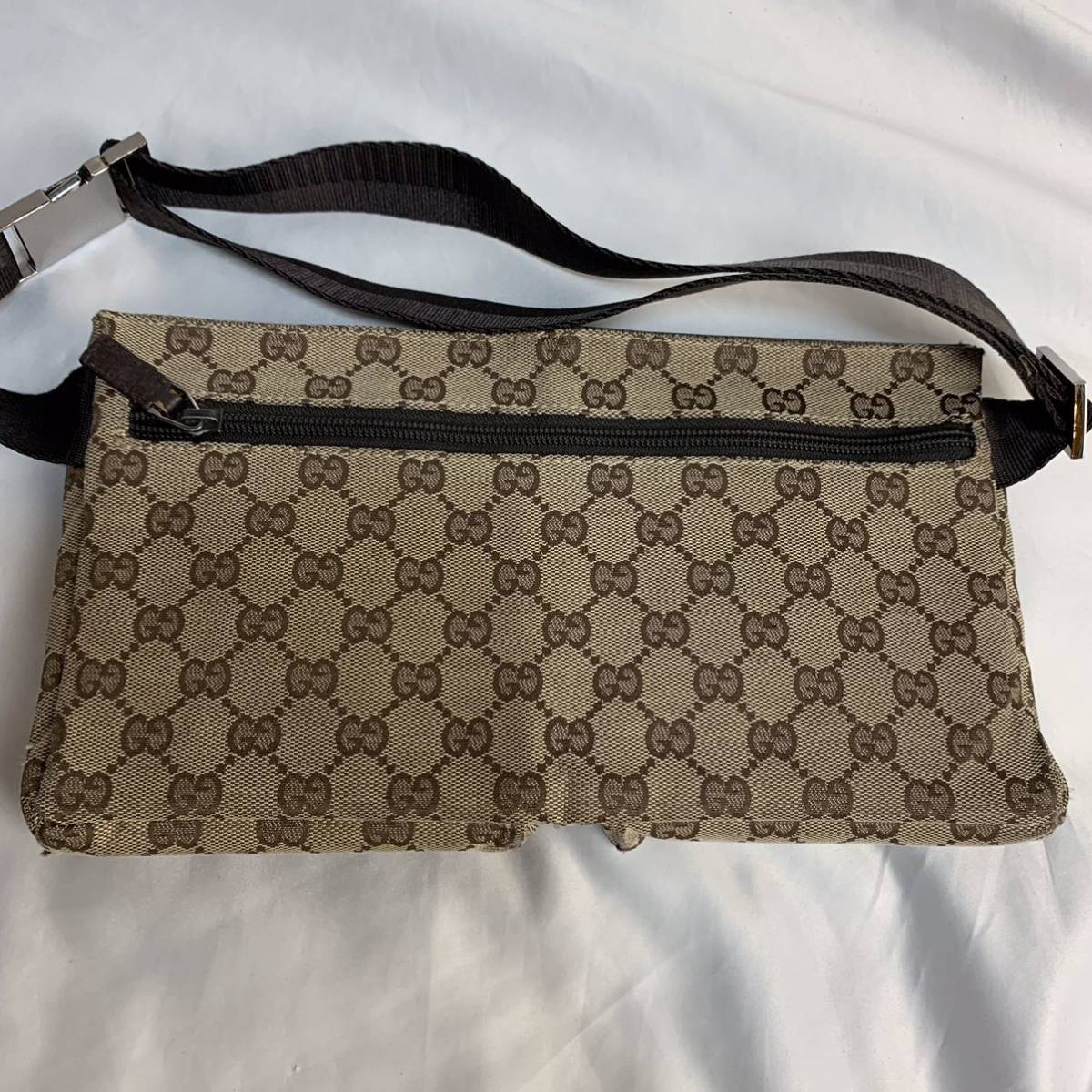 1円~【美品】グッチ GUCCI ウエストバッグ ボディバッグ ウエスト 