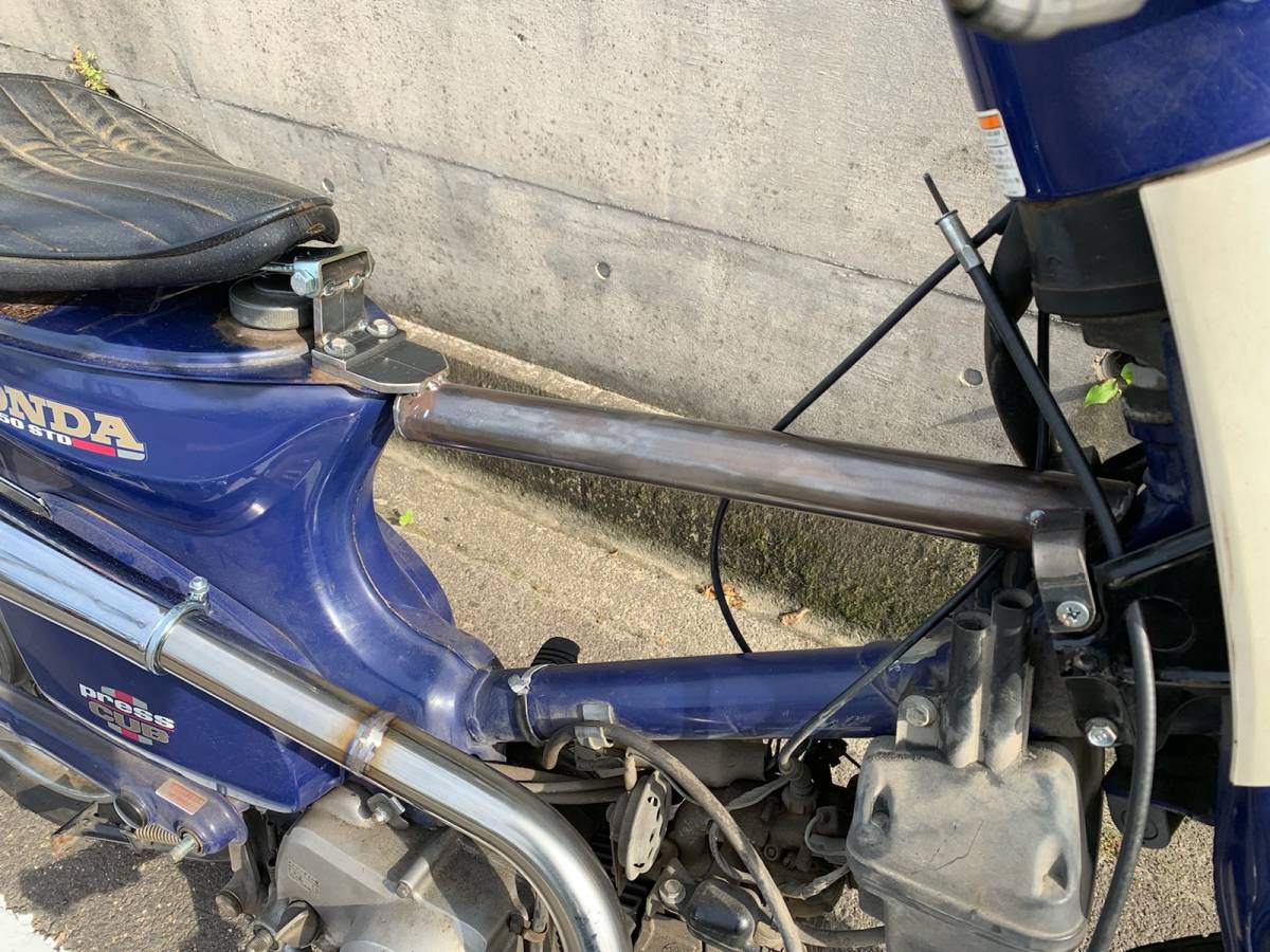 爆買い，人気 日本製 カブ用マウンテンバー オールドマウンテンスタイル ボルトオン 取り付け可能 カブ カスタム チョッパー マウント(ホンダ用)｜売買されたオークション情報、yahooの商品情報をアーカ ホンダ用
