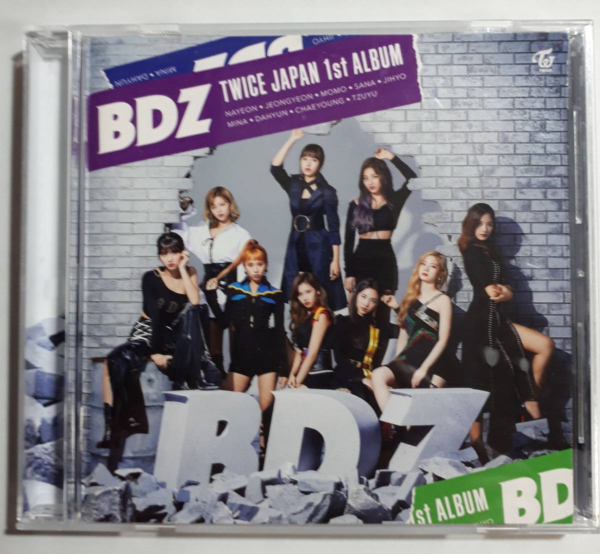 TWICE CD BDZ (ONCE JAPAN限定盤) オリジナル特典3×3ポスター