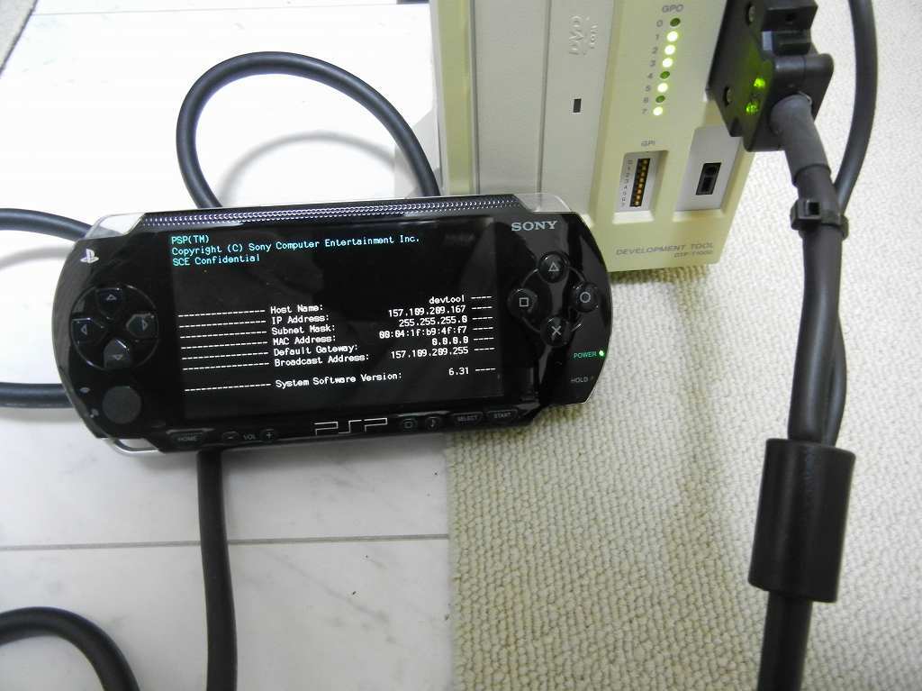 【新作入荷，新作入荷，HOT】 PSP 開発機材 DTP-T1000 とDTP-H110 開発用 ACアダプター付き(PSP1000シリーズ)｜売買されたオークション情報、yahooの商品情報をアーカイブ公開 - オークファン PSP本体