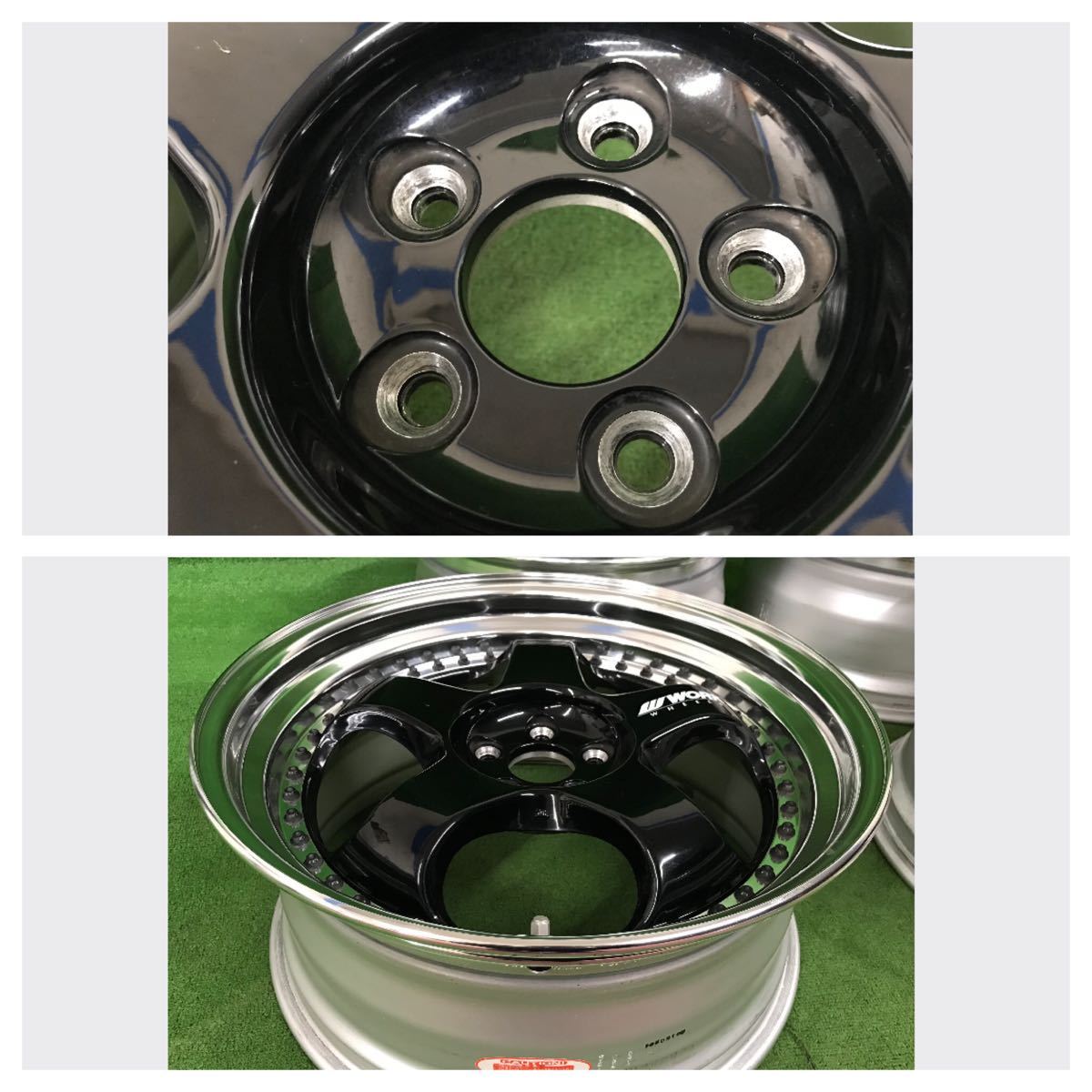 ☆WORK MEISTER マイスター S1 3PIECE 19インチ19×8.5J +36 19×9.5J + 