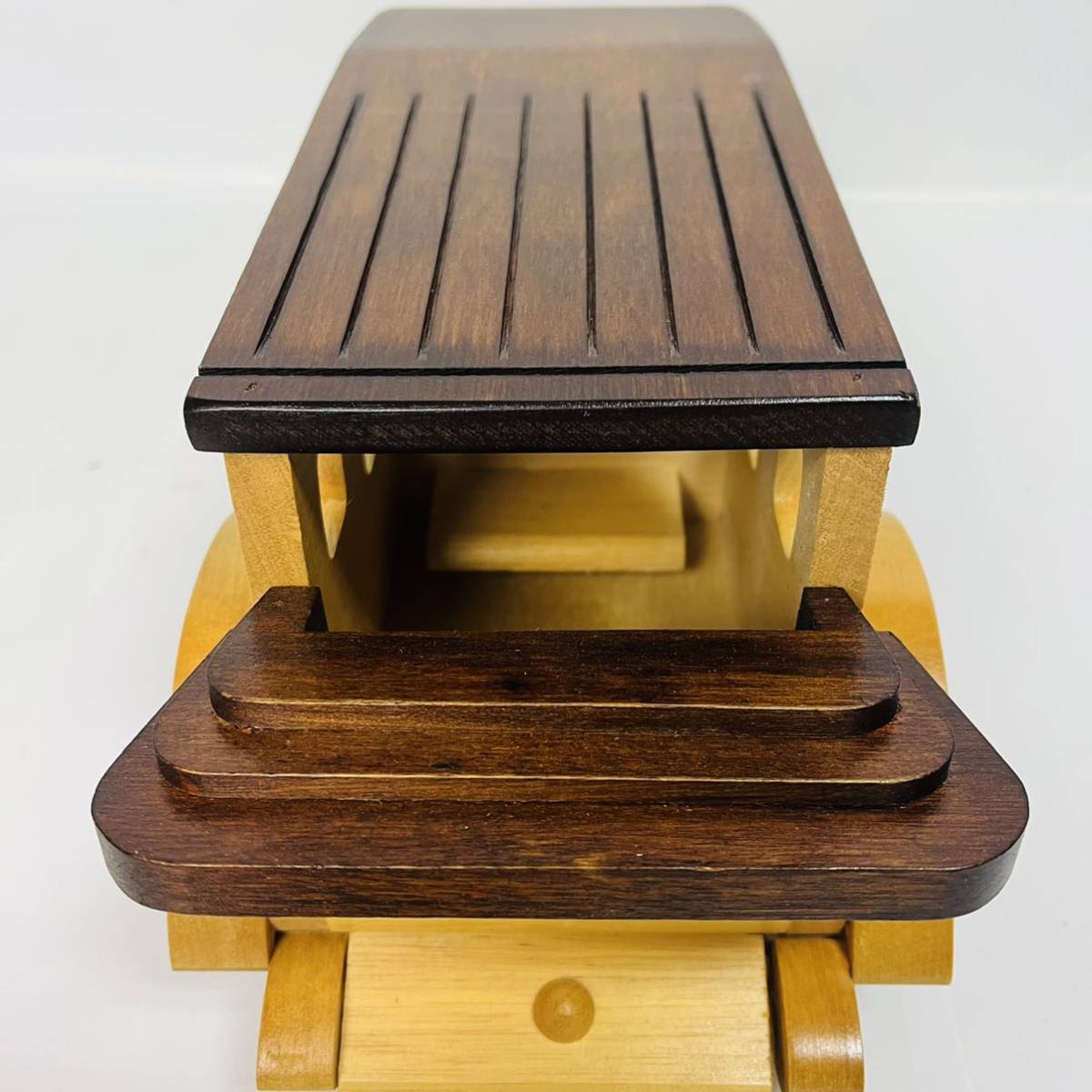 ☆希少・1円〜☆ CLASSIC CAR WOODEN ART COLLECTION ANTIQUE CAR 1911