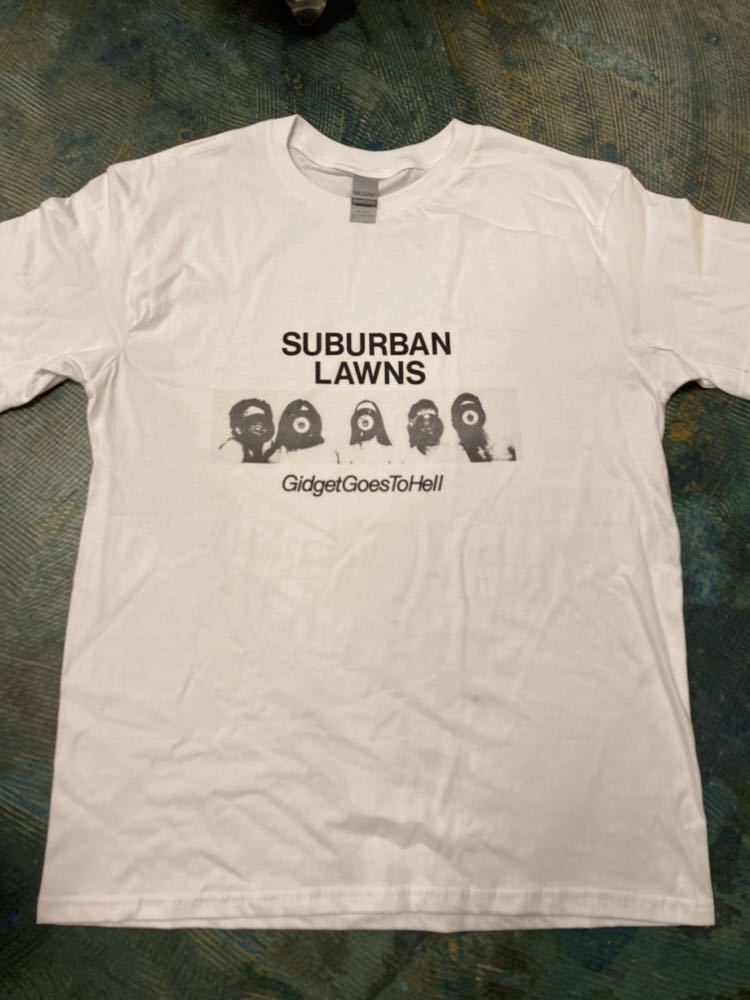 【数量限定，限定SALE】 サイズXL ギルダンボディ 5.3oz suburban lawns サバーバンローンズ usポストパンク バンドT(Tシャツ)｜売買されたオークション情報、yahooの商品情報をアーカイブ公開 - オークファン Tシャツ