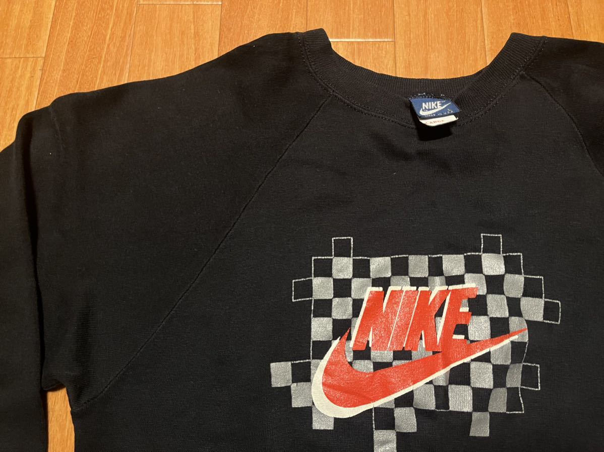 80s 紺タグ Nike スウェット パーカー 検 リバース 風車 ナイキ 