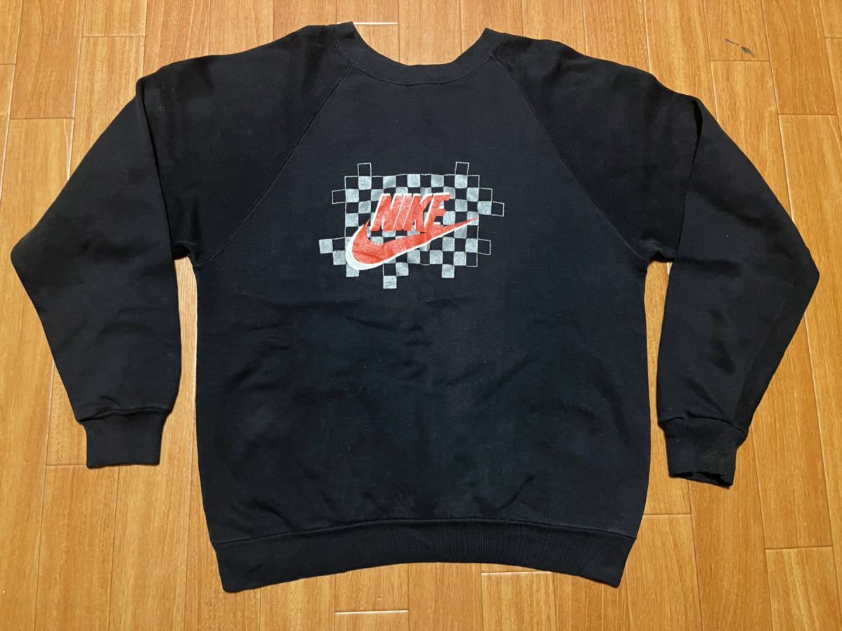 80s 紺タグ Nike スウェット パーカー 検 リバース 風車 ナイキ 