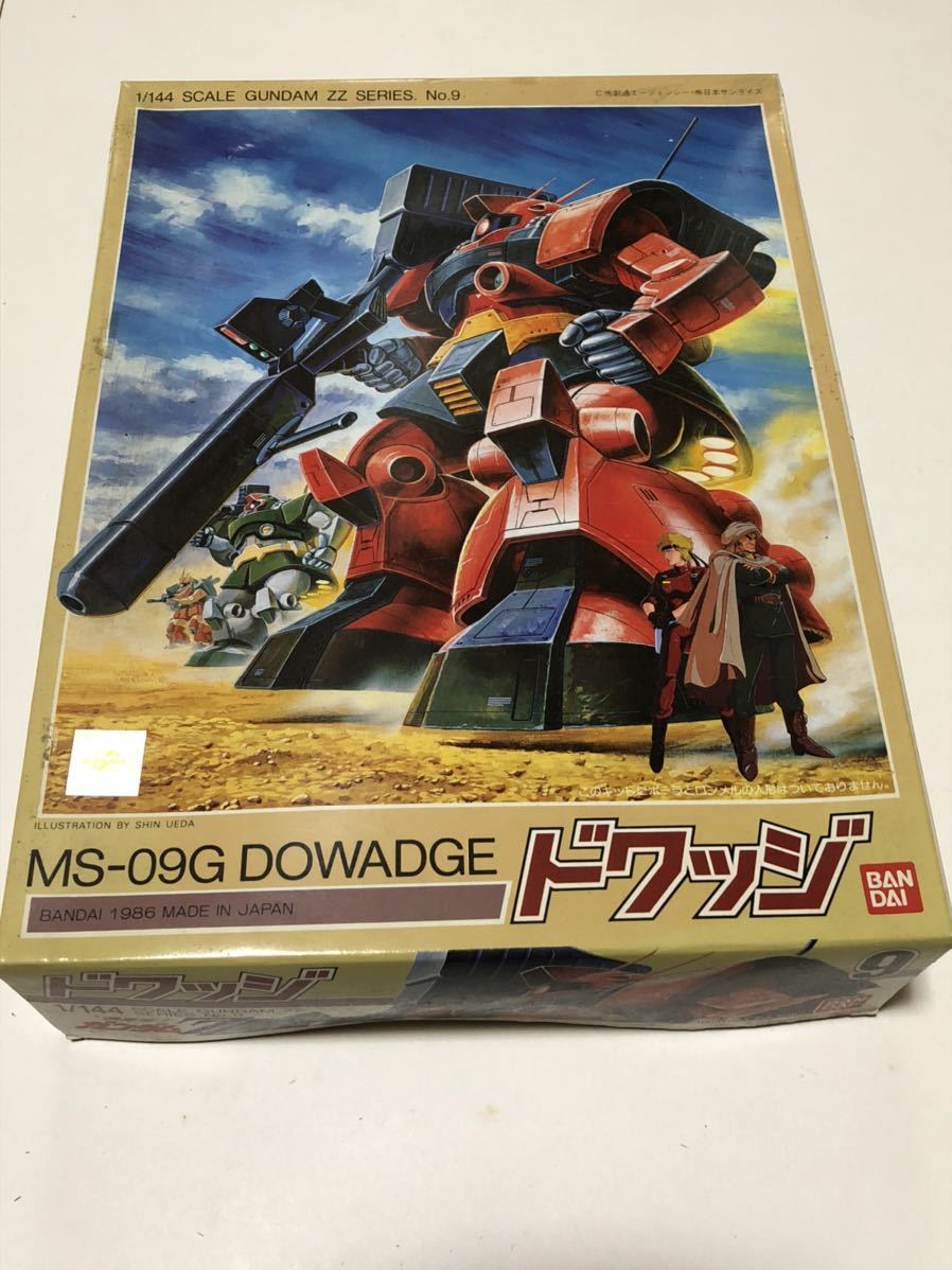 機動戦士ガンダムzz 1 44 No 9 Ms 09g ドワッジ バンダイ 当時物 未組み立て品 ガンプラ プラモデル 機動戦士ガンダムzz 売買されたオークション情報 Yahooの商品情報をアーカイブ公開 オークファン Aucfan Com