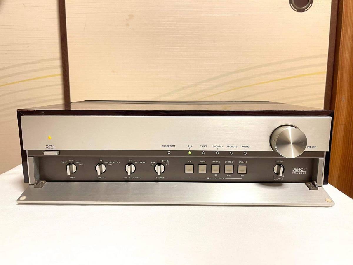 デノン DENON PRA-2000 プリアンプ コントロールアンプ