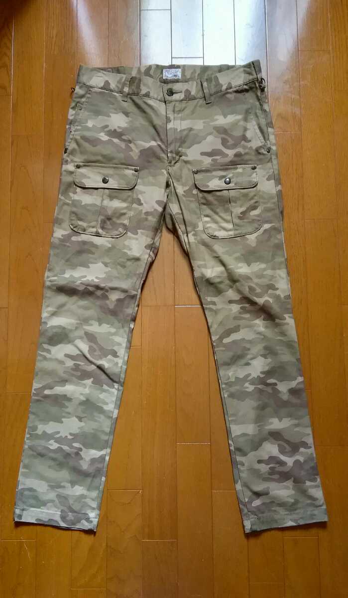エドウィンゴルフカモ柄パンツL エドウィンゴルフ EDWIN 迷彩 GEAR