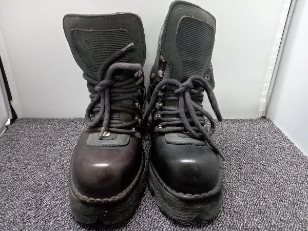 - ROCK NEWROCK(ニューロック) M-NEWMILI083-S21 古着 (NEWROCK ショートブーツ NEWROCK PLANET ニューロック プラネット ショートブーツ 合成皮革 ヒールブーツ レディース ブラック ゴールド