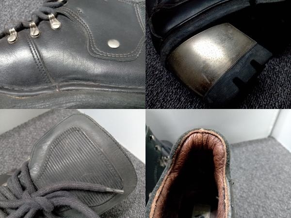 - ROCK NEWROCK(ニューロック) M-NEWMILI083-S21 古着 (NEWROCK ショートブーツ NEWROCK PLANET ニューロック プラネット ショートブーツ 合成皮革 ヒールブーツ レディース ブラック ゴールド