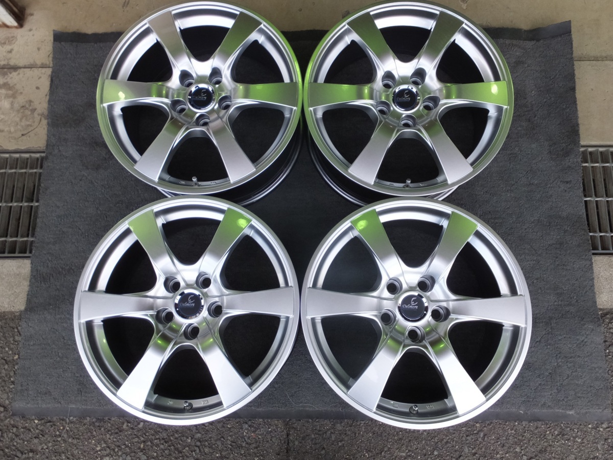 展示処分品 ウエッズ デルモアLS S 8.0J-18 5H120 +35 ４０系レクサスLS専用 スタッドレス用に(5穴)｜売買されたオークション情報、yahooの商品情報をアーカイブ公開 - オークファン 5穴