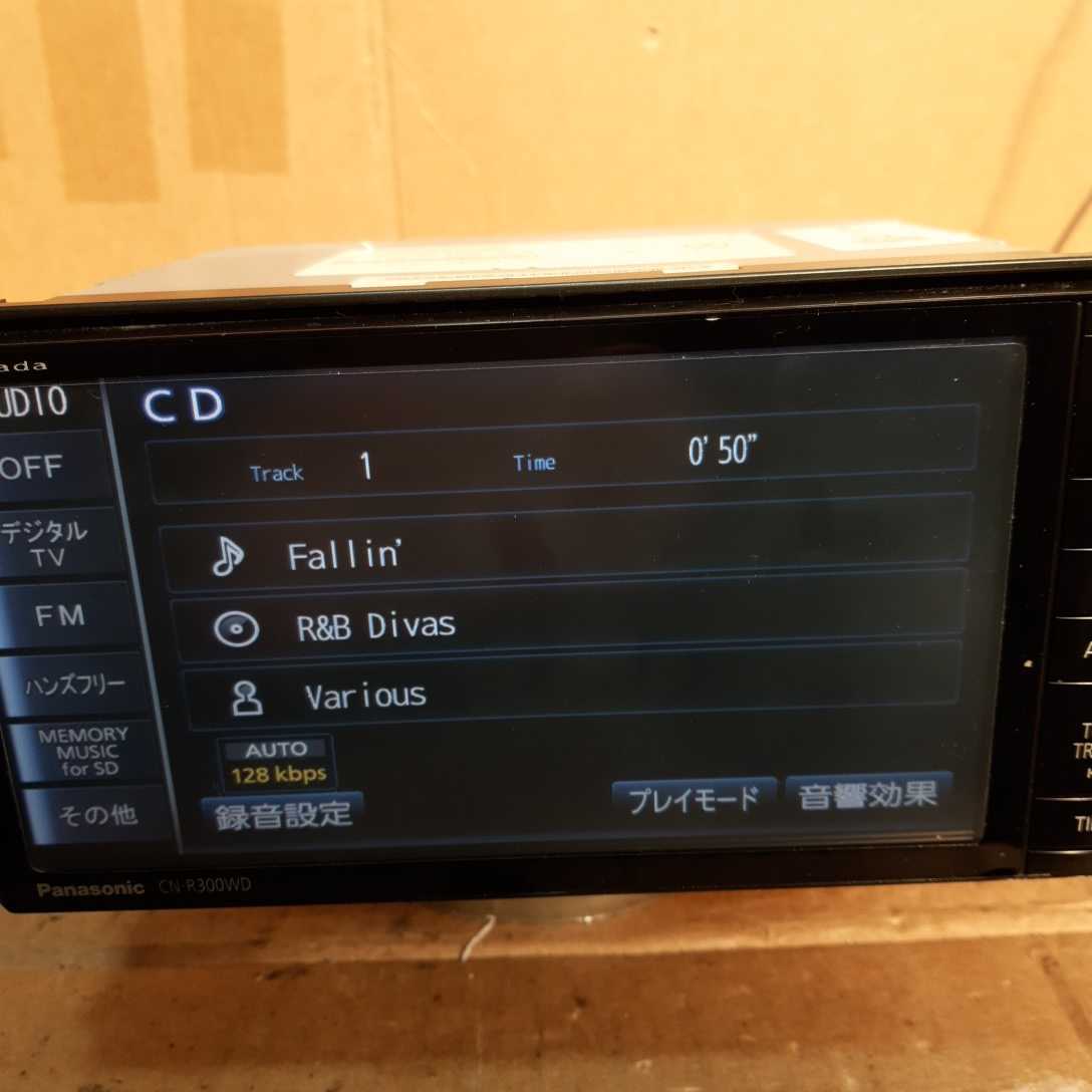 パナソニック ストラーダ Panasonic CN-R300WD メモリーナビ CN-RE03D