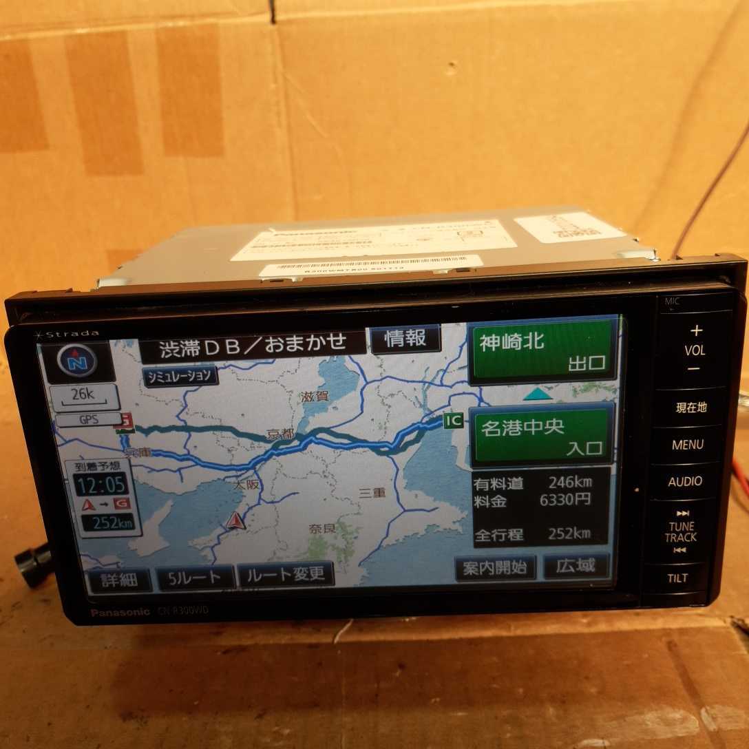パナソニック ストラーダ Panasonic CN-R300WD メモリーナビ CN-RE03D