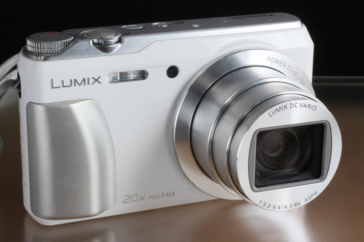 菅21932ル　Panasonic デジタルカメラ LUMIX DMC-TZ55 20X FULL HD 1:3.3-6.4/4.3-86