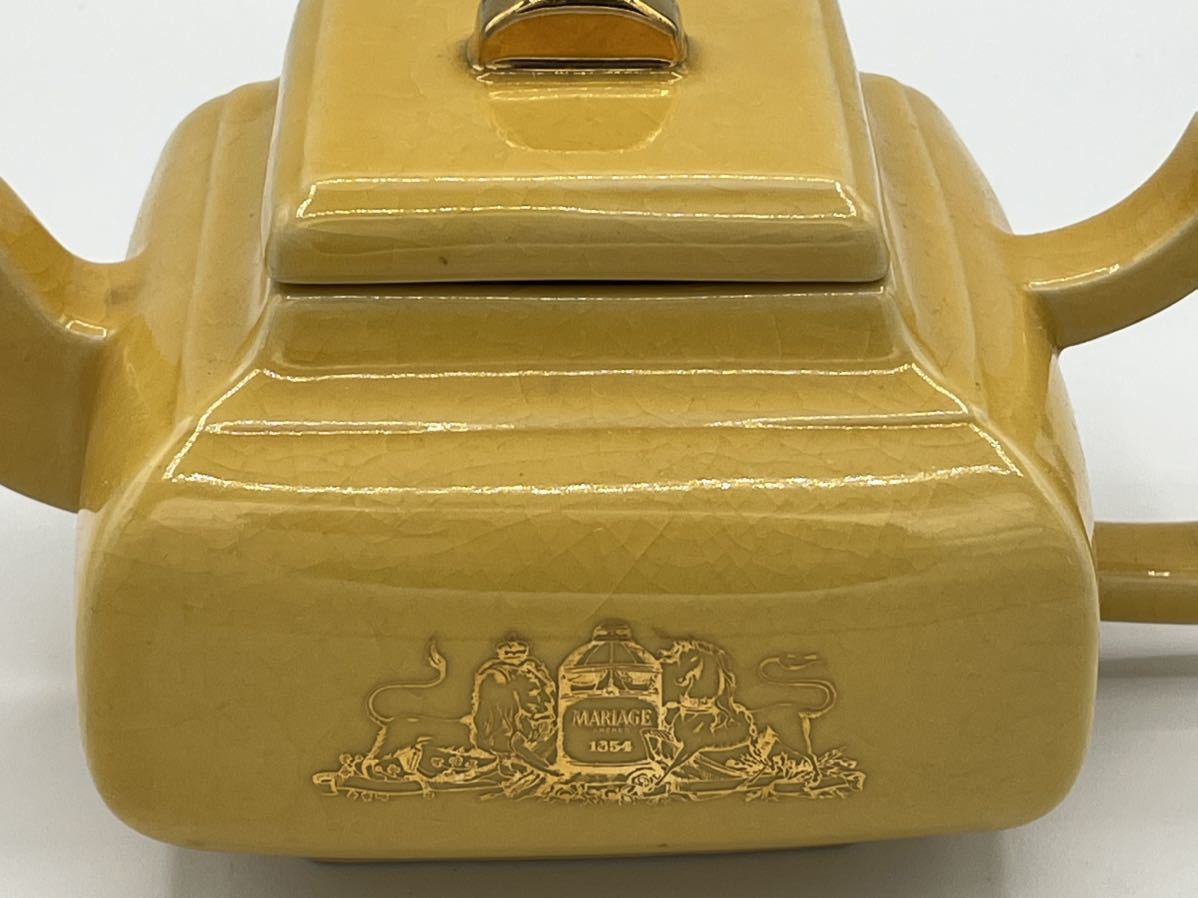 未使用*仏 フランス*MARIAGE FRERES マリアージュフレール*陶器製