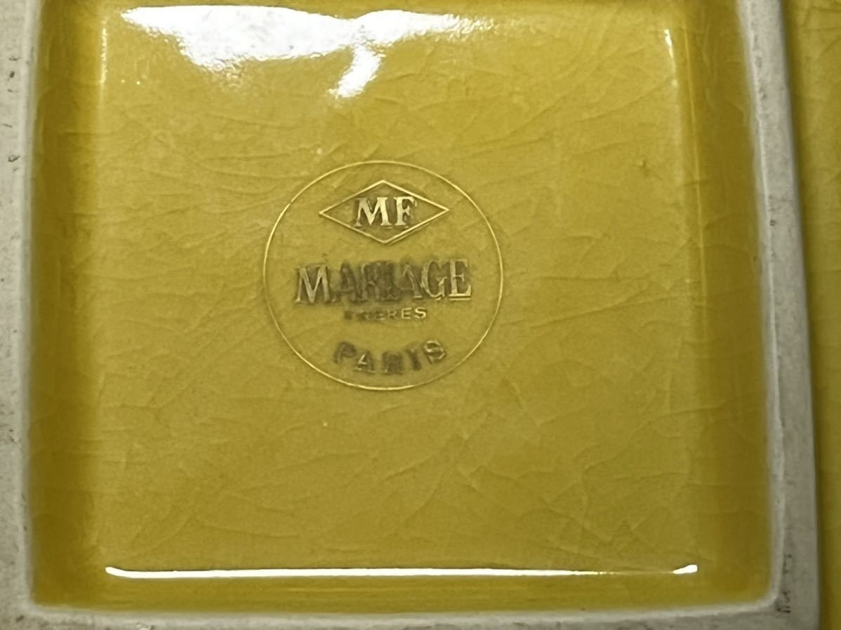 未使用*仏 フランス*MARIAGE FRERES マリアージュフレール*陶器製