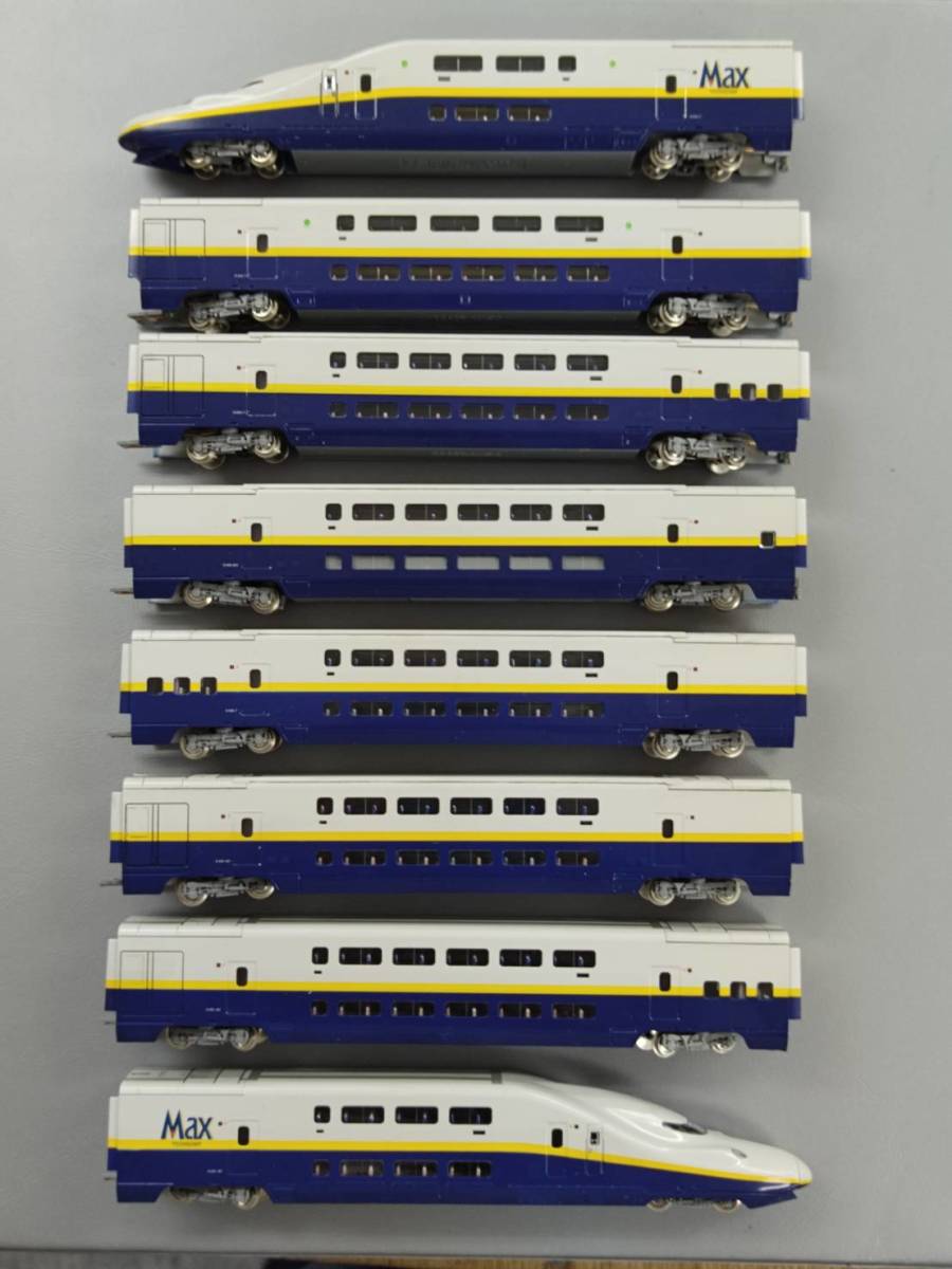 ジャンク品】92550/92551 TOMIX E4系 旧塗装 8両セット 室内灯付 TOMIX