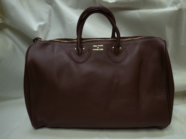 【最新作，正規品】 茶 ヤングアンドオルセン 牛革 レザーバッグ ボストン YOUNG&OLSEN The DRYGOODSTORE(ボストンバッグ)｜売買されたオークション情報、yahooの商品情報をアーカイブ公開 - オークファン ボストンバッグ