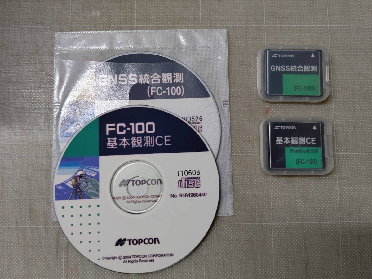 中古 トプコン TOPCON FC-100 データコレクタ 電子野帳 測量 TS GNSS 