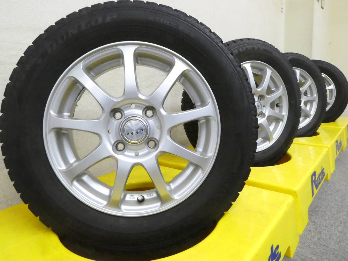 バランス調整済！】ダンロップ ウインターマックスWM02□165/70R14□4 