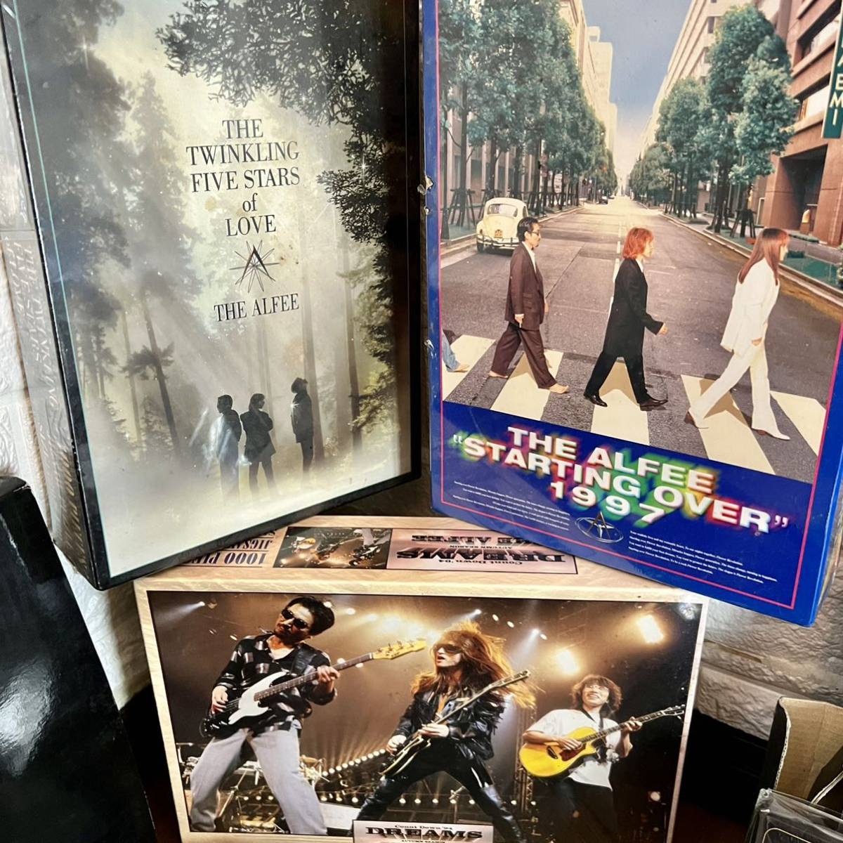 THE ALFEE グッズ 豪華まとめ売り パンフレット4冊 未開封多数 Img☆ 未使用 未開封 アルフィー THE ALFEE グッズ まとめ 大量