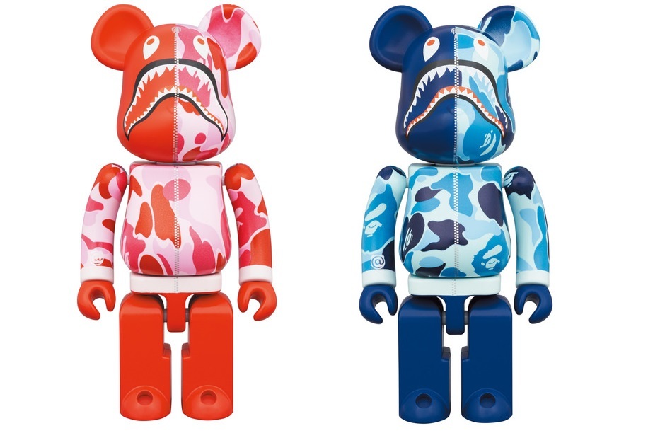 新品未使用 送料無料 2体セット A BATHING APE BE@RBRICK 200 