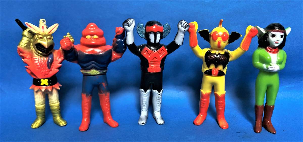 ブルマァク アクマイザー3 ミニ ソフビ（タカトク ブルマァク ポピー 