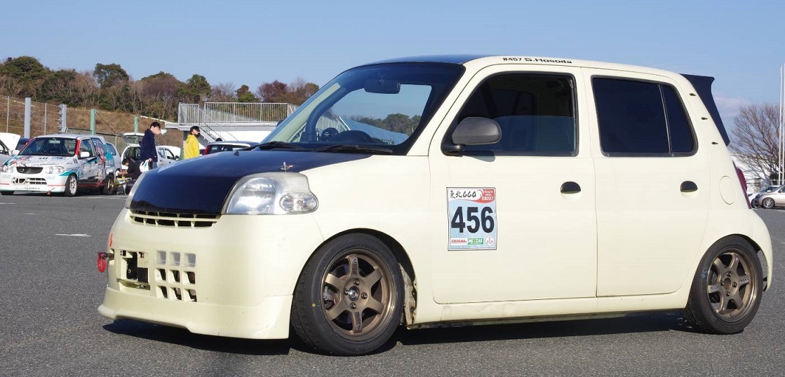 ary racing (オートリサーチ米沢)×RacingHAMMER　レーシングハマー　エッセ　L235S　245　リアスポイラー ary (オートリサーチ米沢)×RacingHAMMER racing