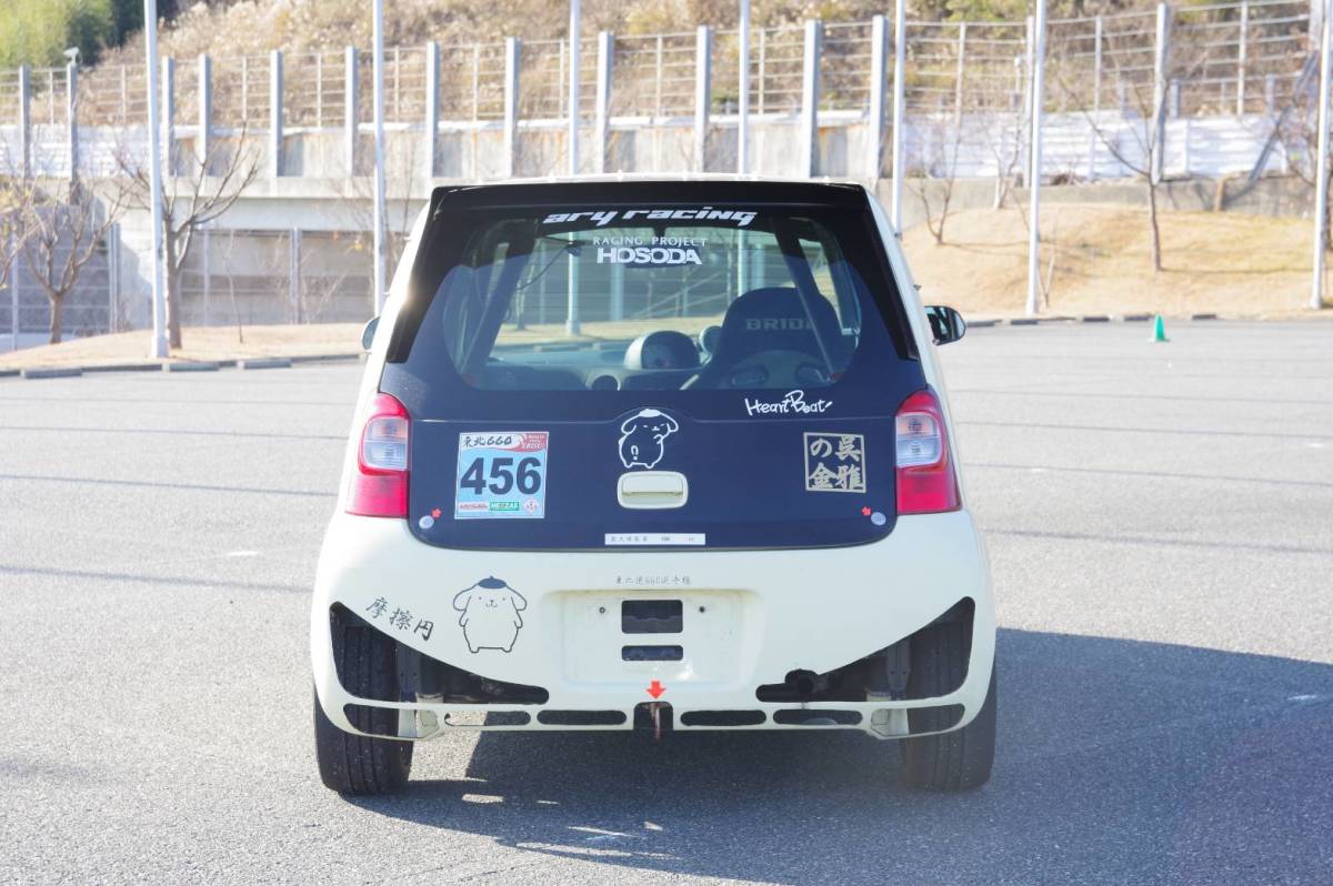 ary racing (オートリサーチ米沢)×RacingHAMMER　レーシングハマー　エッセ　L235S　245　リアスポイラー ary (オートリサーチ米沢)×RacingHAMMER racing
