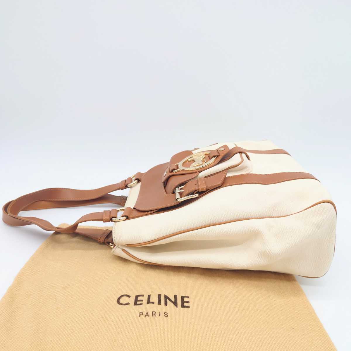 正規日本代理店 1円 【美品・激レア最高級】 CELINE セリーヌ 馬車金具