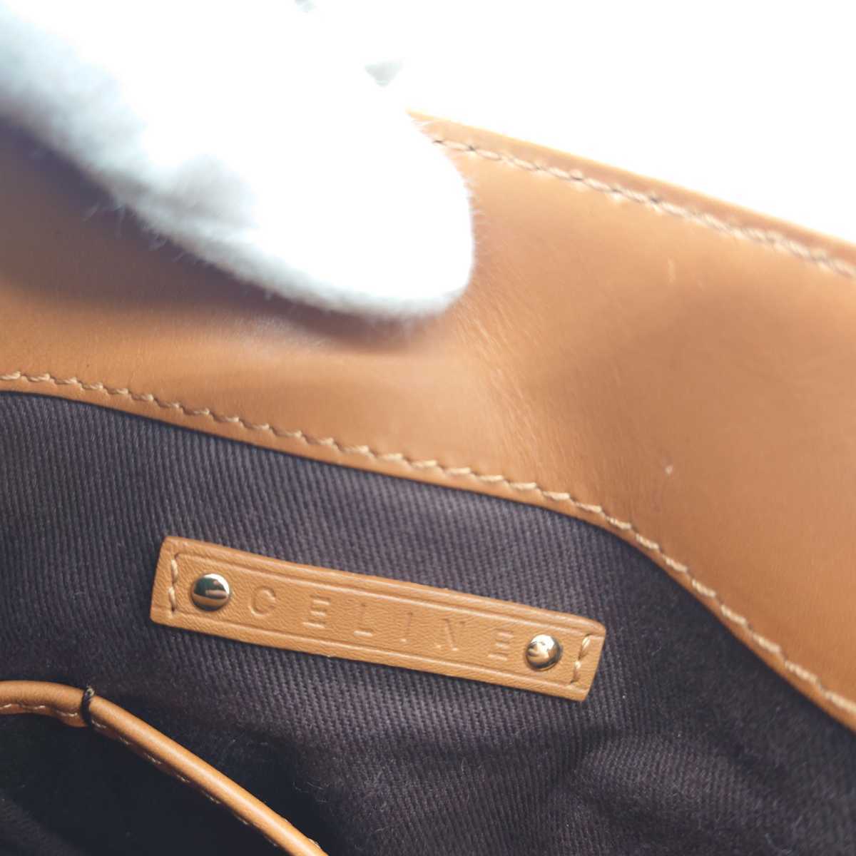 1円 【美品・激レア最高級】 CELINE セリーヌ 馬車金具 馬車ロゴ 