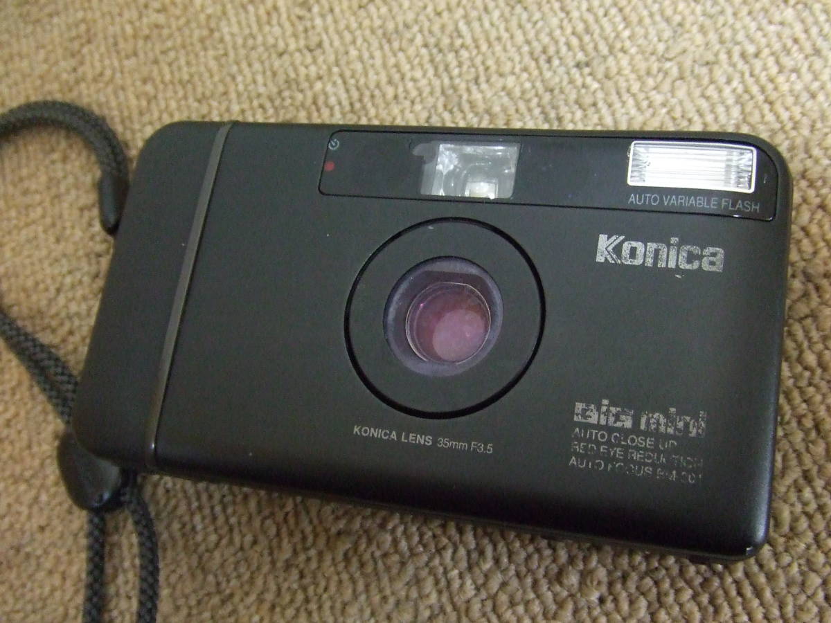 W748 Konica コニカ/フィルムカメラ BIG MINI/BM-301 中古 本体のみ