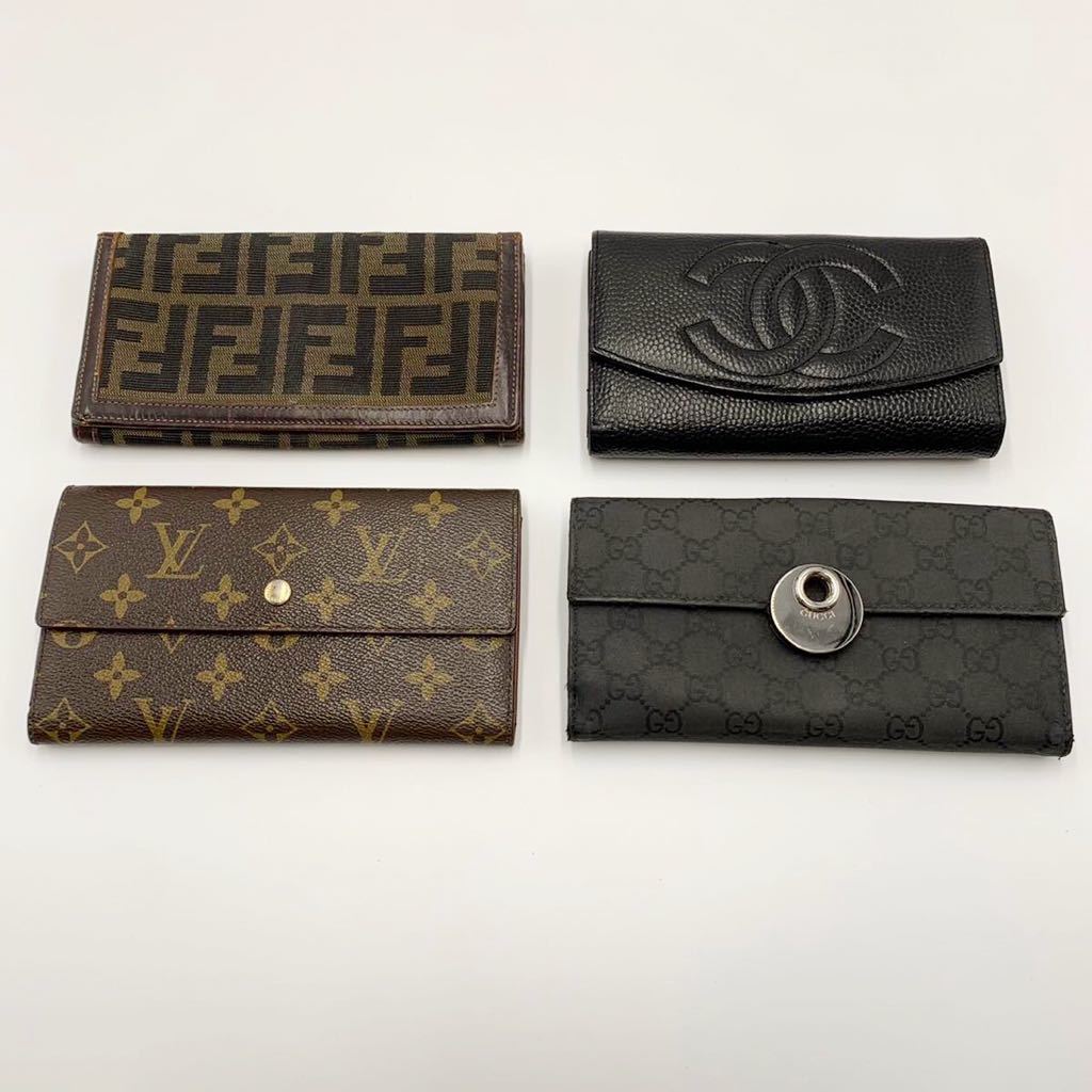 1円〜 バッグ 財布 まとめ 16点セット ルイヴィトン グッチ フェンディ コーチ ディオール LOUIS VUITTON Dior GUCCI FENDI ブランド ルイヴィトン LOUIS 1円 福袋 オデオンPM ルイヴィトンジッピーXL