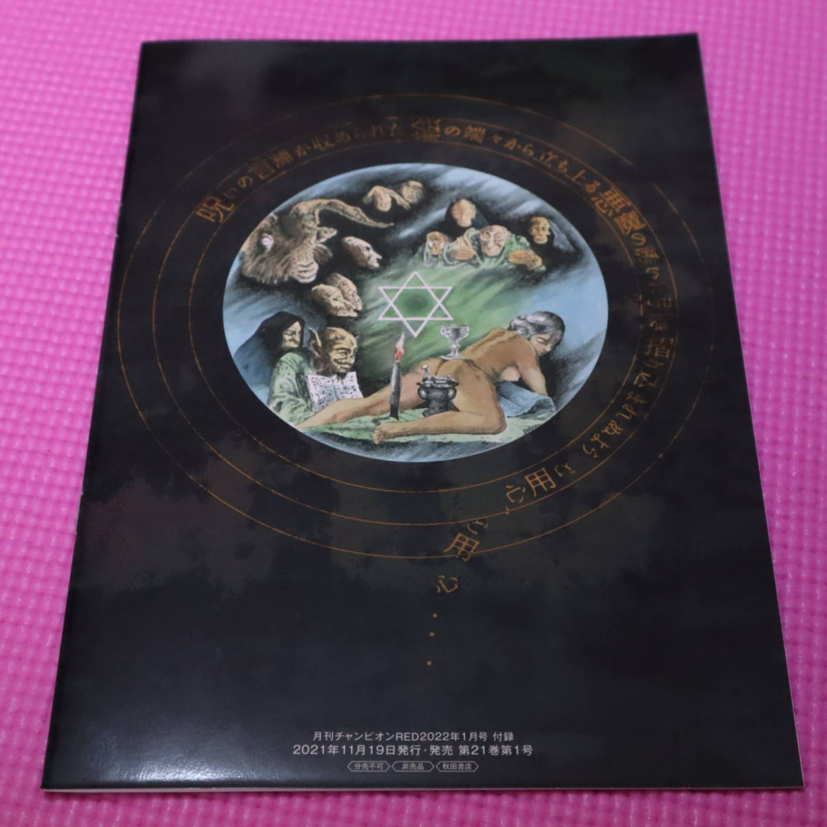 □悪魔的特製画集 魔女の囁き 古賀新一 イラストブック 月刊  