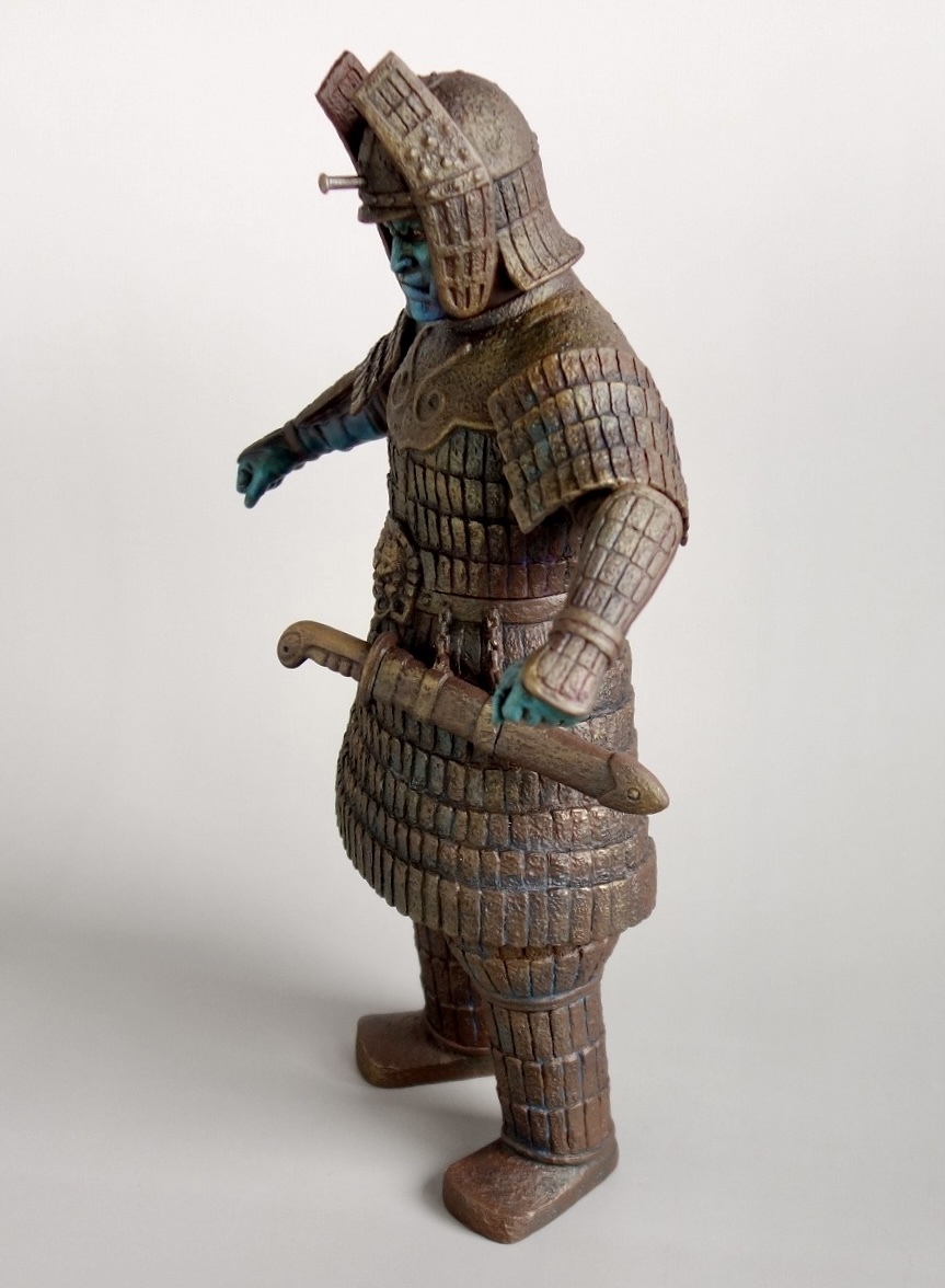 ☆大魔神☆ビリケン商会☆ソフビキット 塗装済完成品 (ゴジラ、怪獣