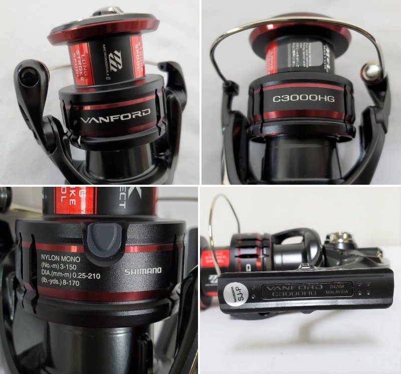 ▽SHIMANO シマノ VANFORD ヴァンフォード C3000HG スピニングリール 未使用▽005689 | ヴァンフォード スピニング（汎用） 0 シマノ(SHIMANO) シマノの新リール「ヴァンフォード」は買いか？買いじゃないか？！気になる方必見！