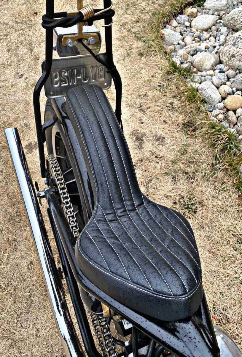 コブラシート ハーレー輸入車両取り外し チョッパー パン ショベル
