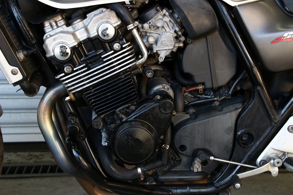 CB400SF/VTEC/NC39/モリワキチタンフルエキ/実走行3.1万キロ