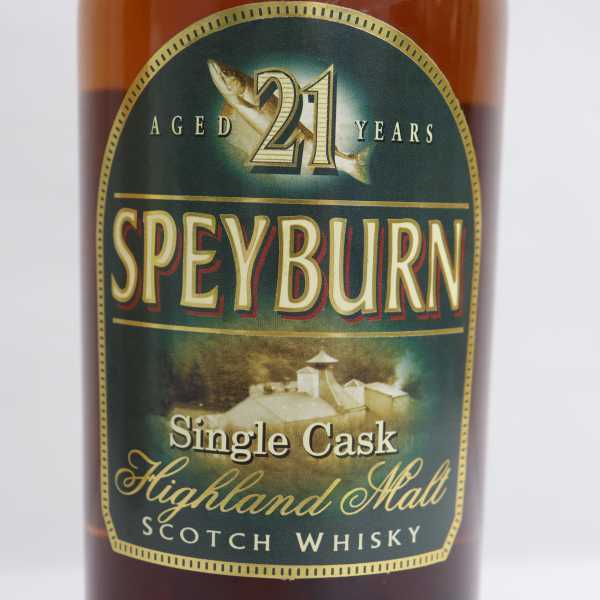 SPEYBURN（スペイバーン）21年 シングルカスク 1980-2001 40％ 700ml