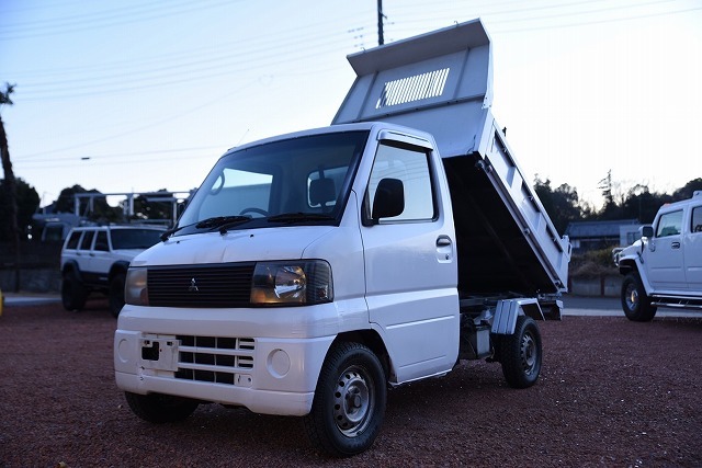 2台セット販売】 ミニキャブPTO式ダンプ付き 軽トラ 4WD（ハイ・ロー