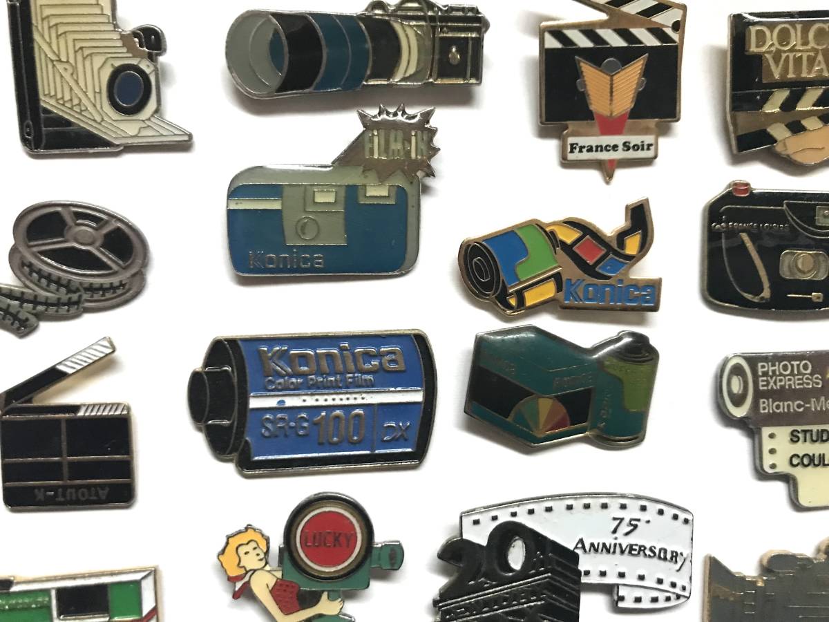 富士フィルム　ピンバッジ　9点セット 富士フィルム ピンバッジ 9点セット 【公式通販】