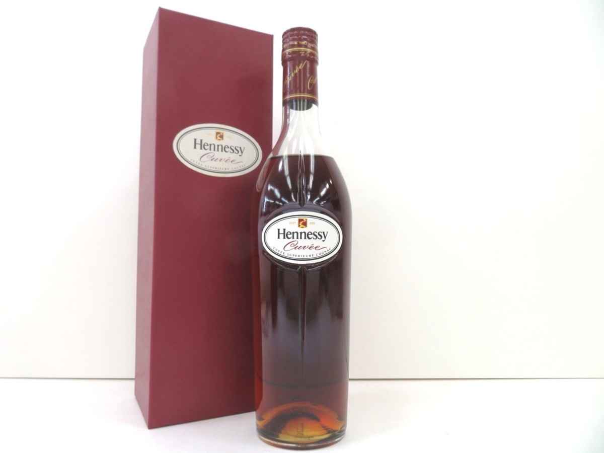 古酒】 未開栓 Hennessy Cuvee ヘネシー キュベ 箱付 ブランデー 700ml