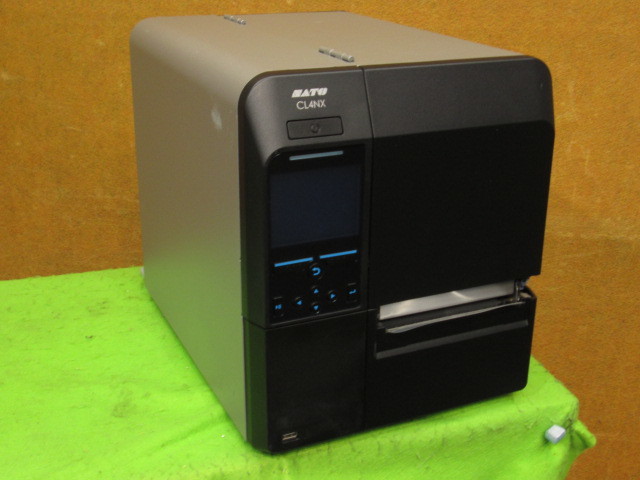 [A13494] SATO CL4NX-J BARCODE PRINTER ▼現状品 通電確認のみ