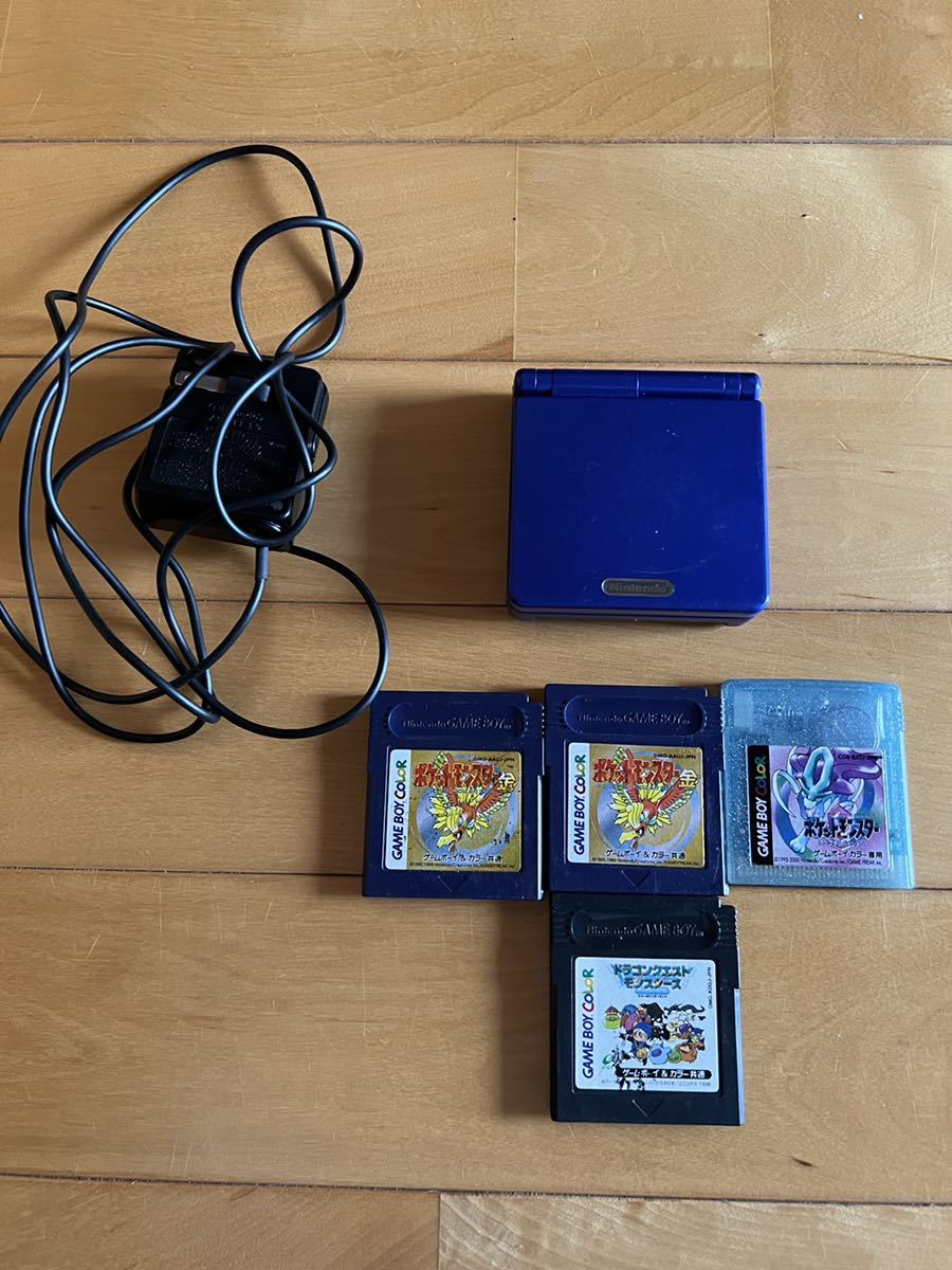 人気定番，2026 1円〜 み ゲームボーイアドバンスSP アズライトブルー AGS-001 ゲームボーイアドバンス カセット付き(本体)｜売買されたオークション情報、yahooの商品情報をアーカイブ公開 - オークファン 本体