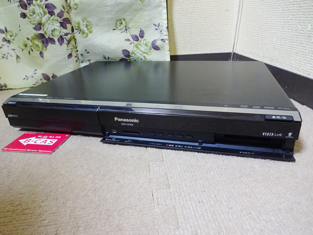 パナソニック HDD&frasl;DVDレコーダー DMR-XW300 (500GB) 動作品(068)
